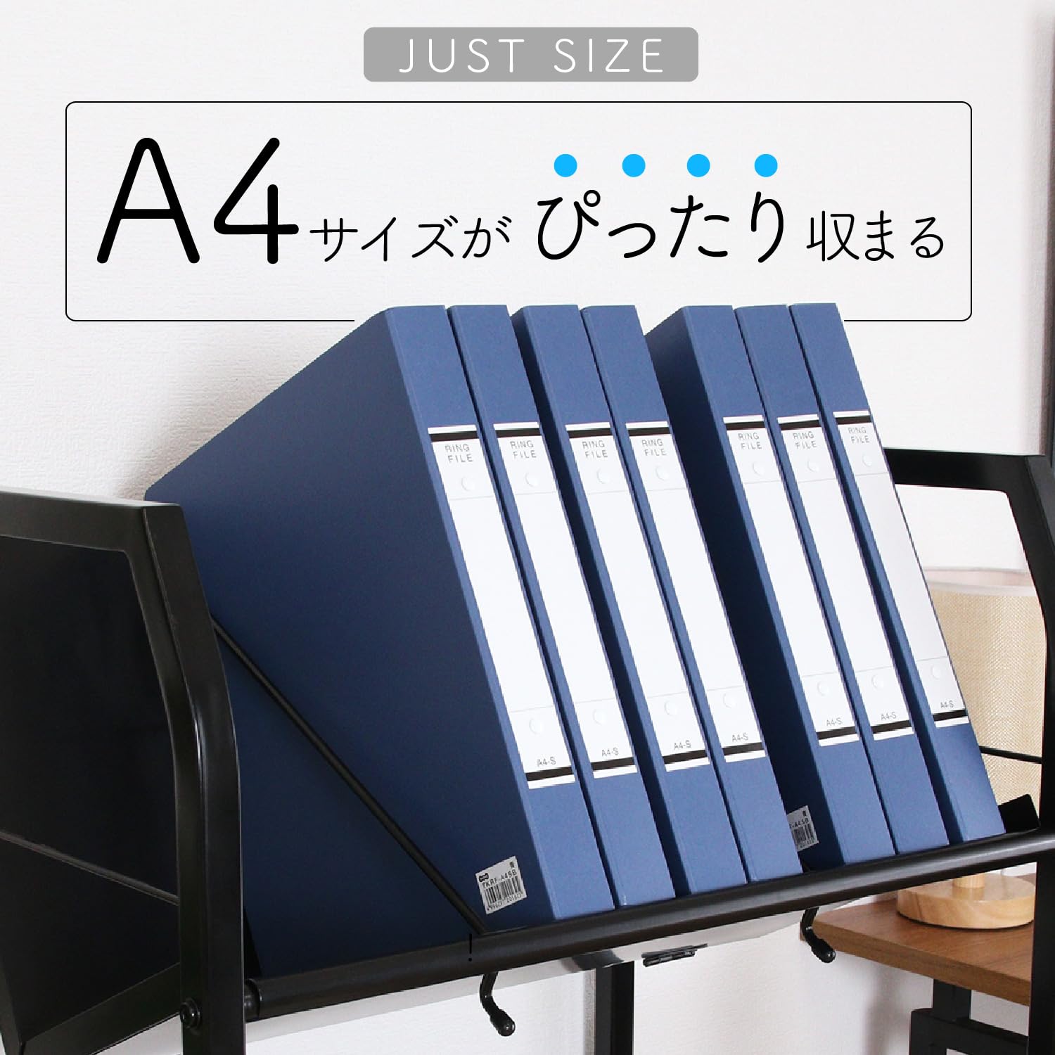 Amazon.co.jp: 不二貿易 ファイルラック ファイルワゴン3段 ブラック