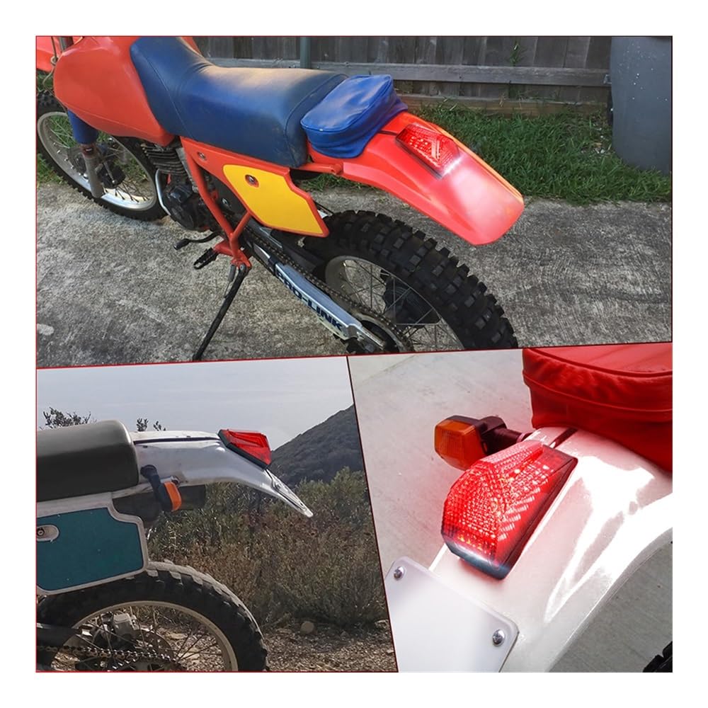 Freno Luce Stop Lampada Accessori Moto 1 Pz Fanale Posteriore A LED Con Luci Di Stop/luci Di Marcia/illuminazione Targa Per XR650L XR600R