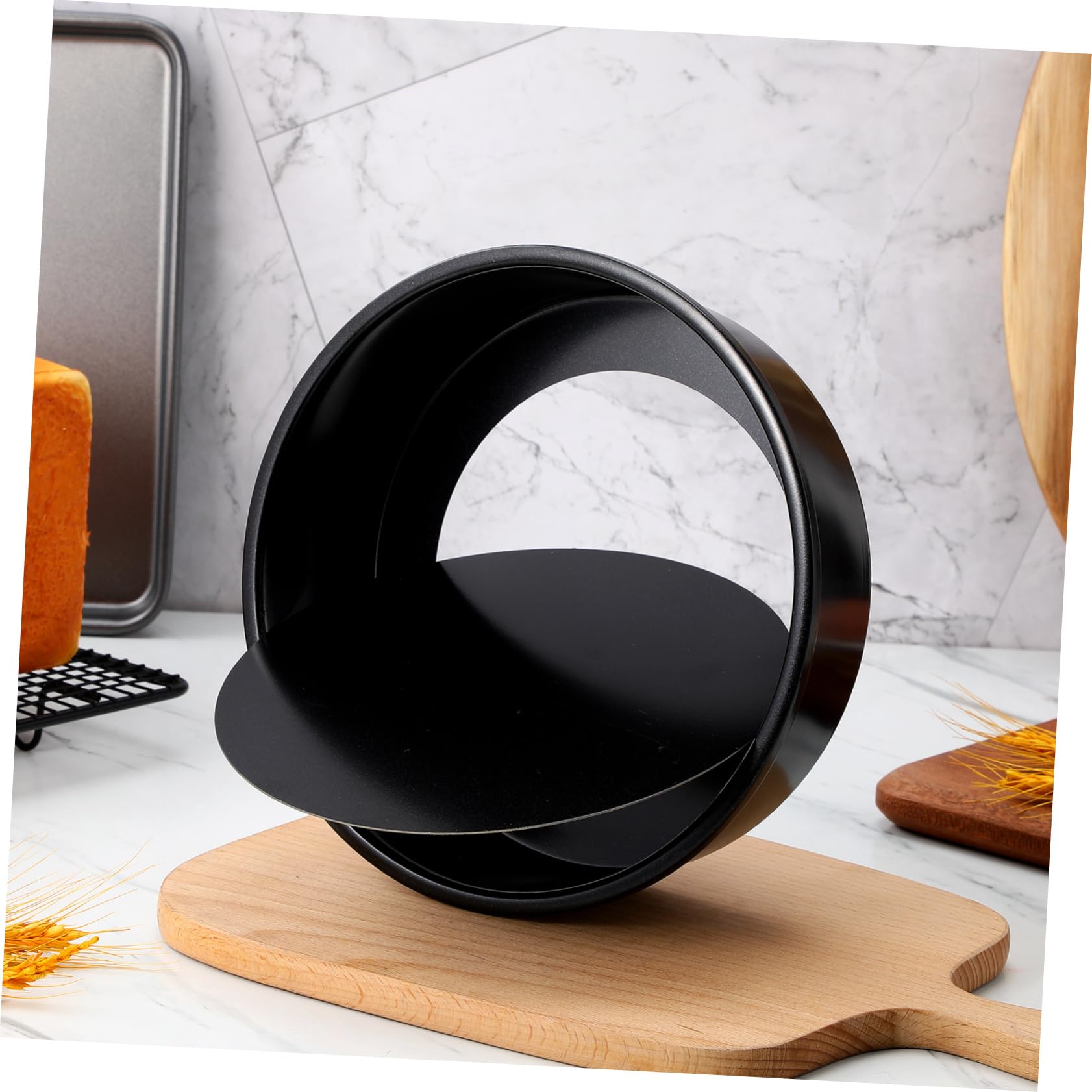 SOLUSTRE 3 Piezas Moldes Redondos para Tartas de Horno Antiadherente para Repostería y Profesional