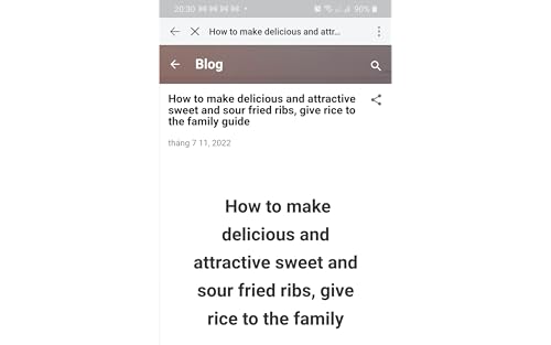 HOW TO MAKE DELICIOUS AND ATTRACTIVE SWEET AND SOUR FRIED RIBS, GIVE RICE TO THE FAMILY GUIDE