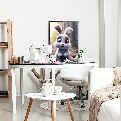 Miniatura 7 de Xujinsongg Kit de pintura de diamante 5D, kit de pintura digital, tema de dibujos animados para bricolaje, imagen artística completa de diamantes de