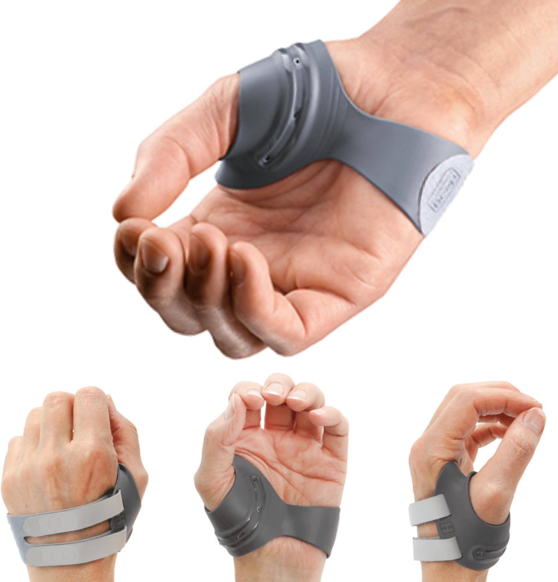 PUSH MetaGrip CMC Thumb Brace for Arthritis Pain Relief | Thumb Stabilizer & Support for CMC Joint Pain | Durable & Comfortable (Right Hand, Large)