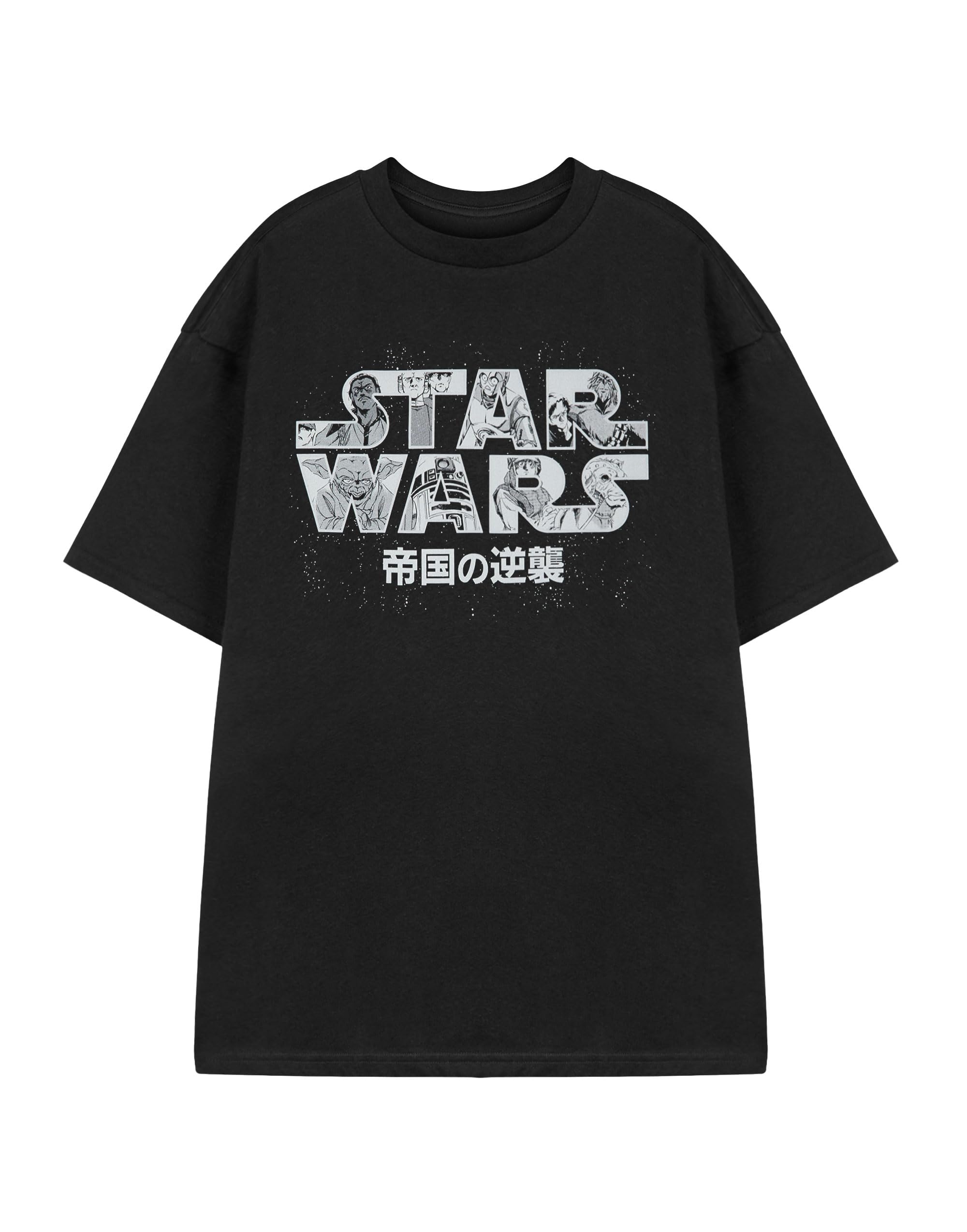 Star Wars Men's Black Cotton Short-Sleeved T-Shirt - Size XL