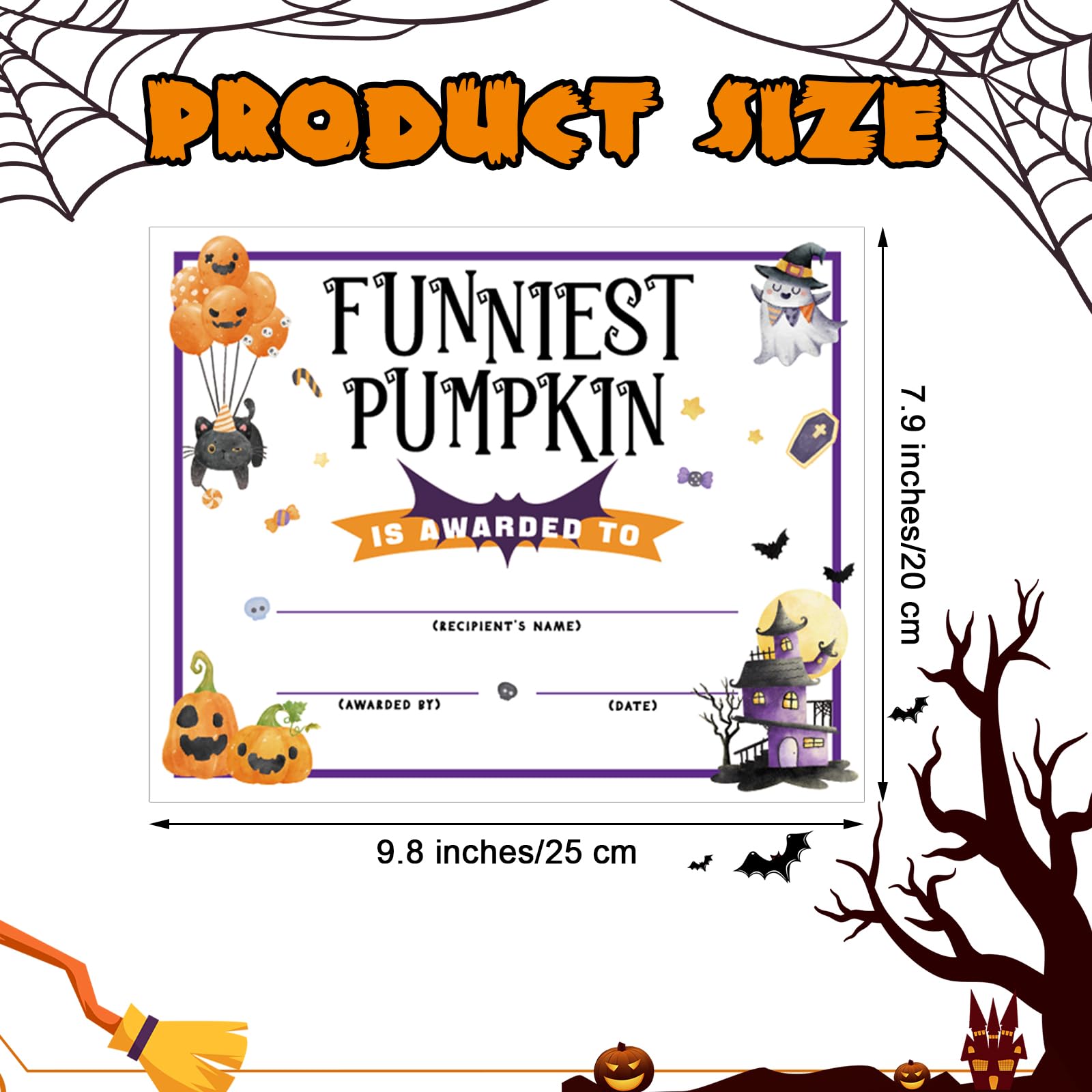 amazon-com-cholemy-10-pcs-halloween-pumpkin-winner-certificate-of-award-colorful-classic-certificates-pumpkin-competition-award-certificates-for-kids-adults-contest-prizes-fall-holiday-parties-office-products for Free Printable Halloween Certificate Template Amazon.com : Cholemy 10 Pcs Halloween Pumpkin Winner Certificate of Award Colorful Classic Certificates Pumpkin Competition Award Certificates for Kids Adults Contest Prizes Fall Holiday Parties : Office Products for Free Printable Halloween Certificate Template