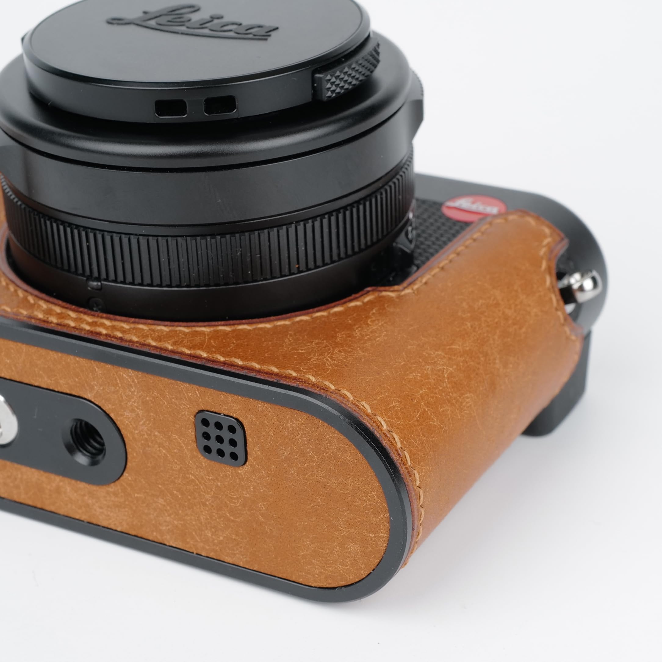 Amazon.com : Handmade Genuine Leather Camera Half Case for Leica D