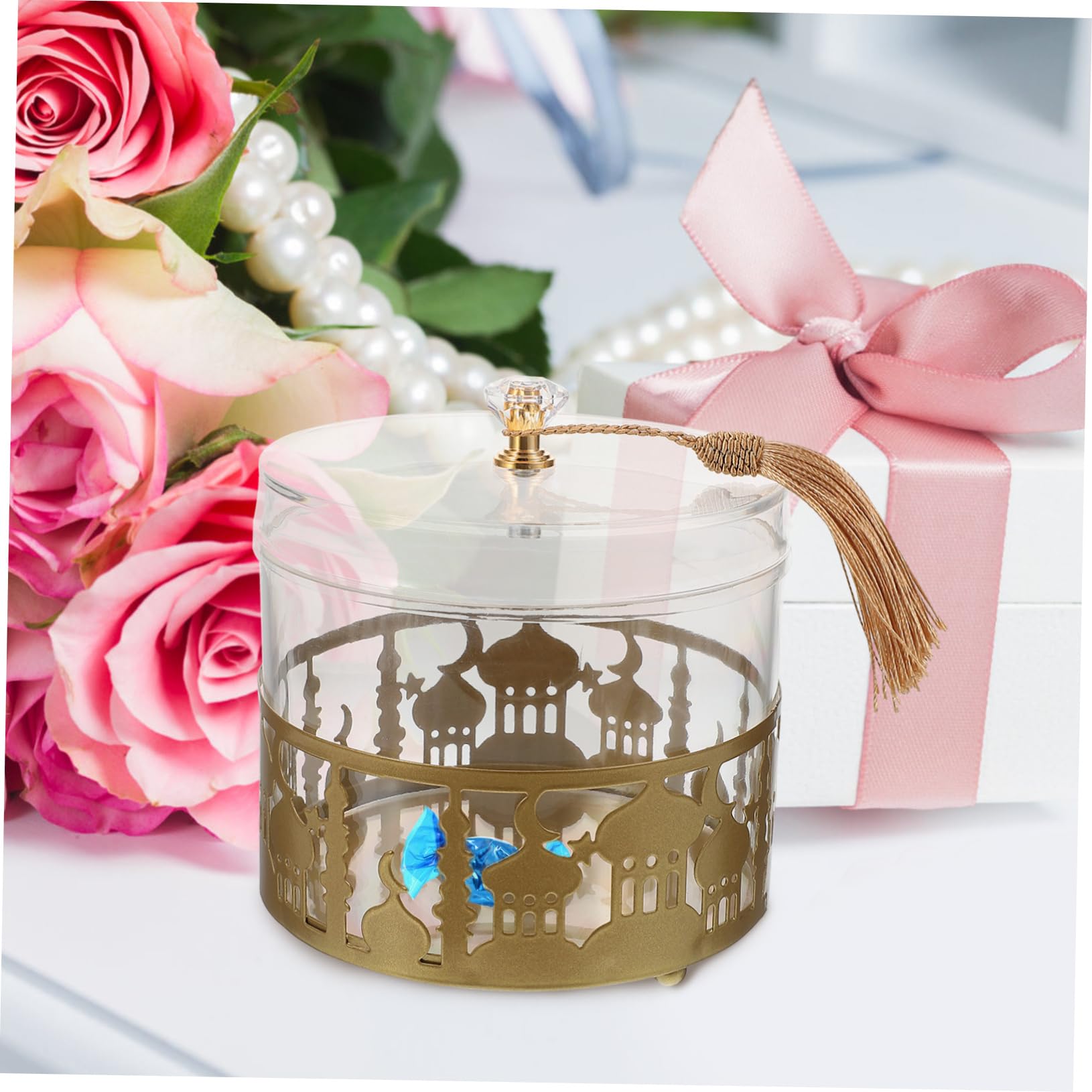 VILLCASE 3pezzi Scatola Per Dolci Riusabile Stile Contenitore Decorativo Per Matrimoni e Feste Design Elegante Per Regali e Bomboniere