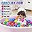 YUFUL 200 500 1000 Count Plastic Soft Ball Pits Balls for Pet Dogs Colorful Phthalate Free BPA Free Baby Toddler Play Balls for Kids Toddlers