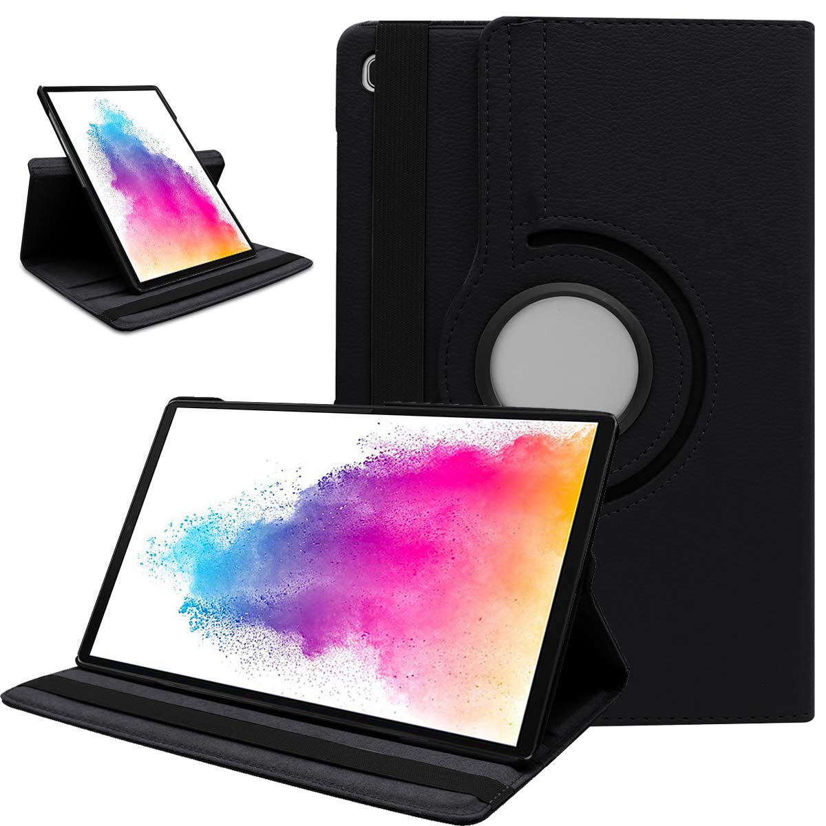 Custodia Per Lenovo M10 FHD Plus 10.3'' Con Porta Carte E Supporto – Design Gatto 2