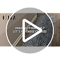 KUTA Vintage Floral Washable Runner Rug 2.6x14, Non-Slip Hallway Kitchen Rugs Grey White with Rubber Backing, Ultra Soft Printed Classic Vintage Floral Extra Long 14ft Carpet Runners
