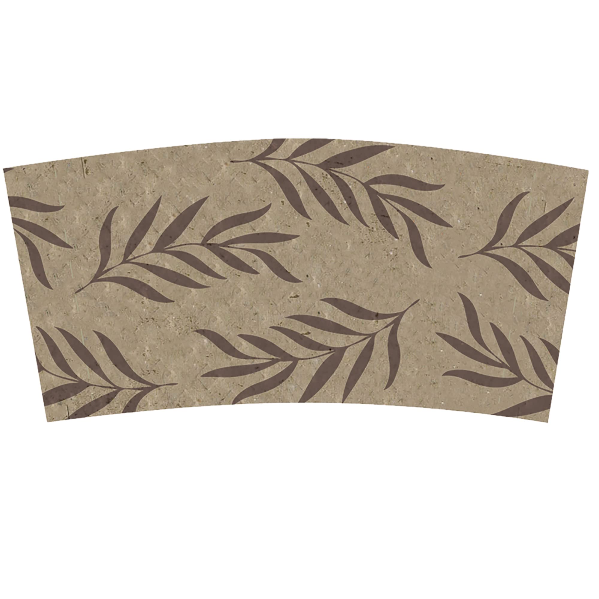 World CentricCompostable 100% Post-Consumer Recycled Paper Hot Cup Sleeves, for 10 - 20 oz. Cups (Pack of 1000)