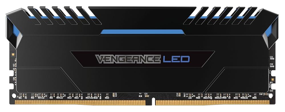 PCパーツ CORSAIR Vengeance Blue LED DDR4 3000Mhz 32GB (8GBx4) 288pin UDIMM MM3197 CMU32GX4M4C3000C15B Amazon | CORSAIR Vengeance Blue LED DDR4 3000Mhz 32GB (8GBx4