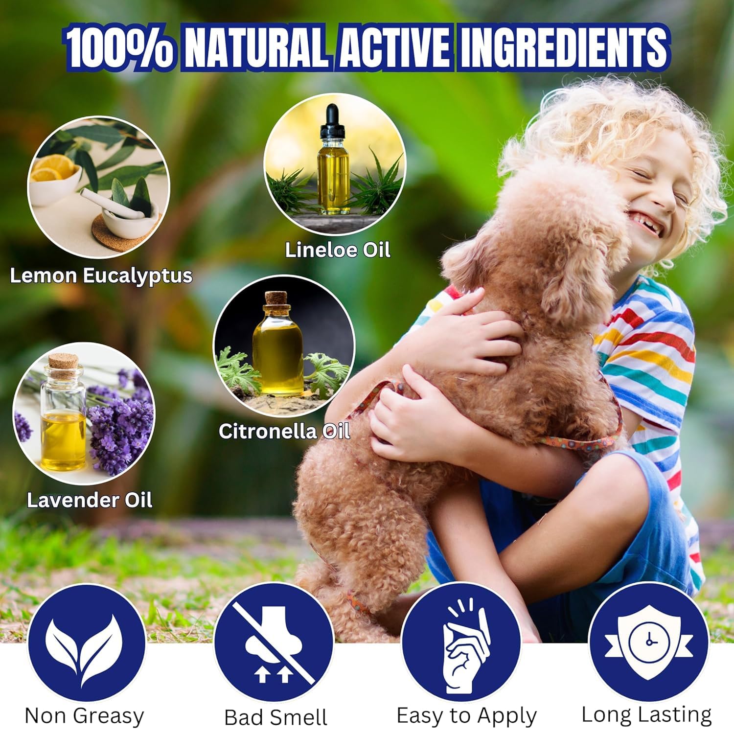 Flea and Tick Collar for Dogs & Cats | 8-Month Adjustable Waterproof Collar | Natural & Safe Protection Against Fleas, Ticks, Lice & Parasites | Puppies & Adult Pets 4