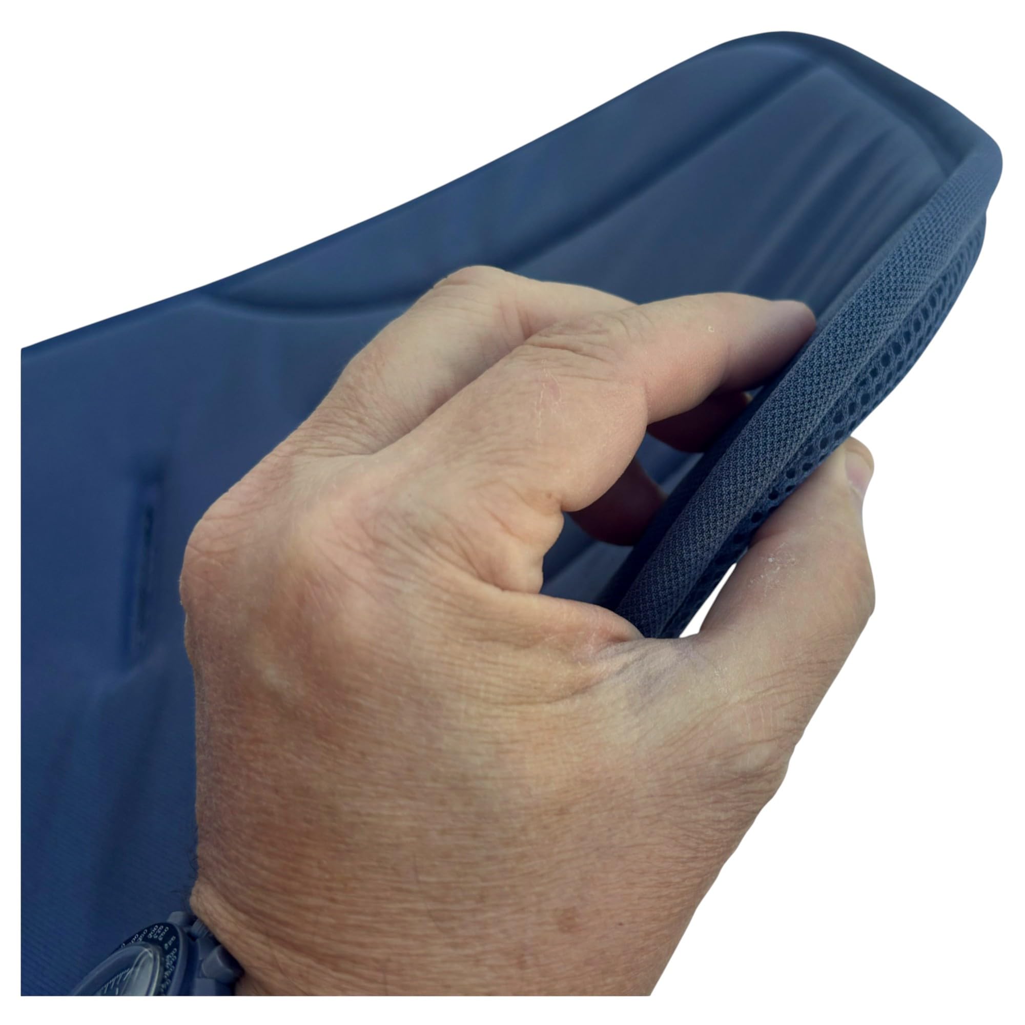 Colchoneta Confort Doble 2 | Reversible para Silla bebé. Forma de Butterfly Funda Compatible con Sillas Bugaboo Ajuste ergonómico - Azul (Azul)