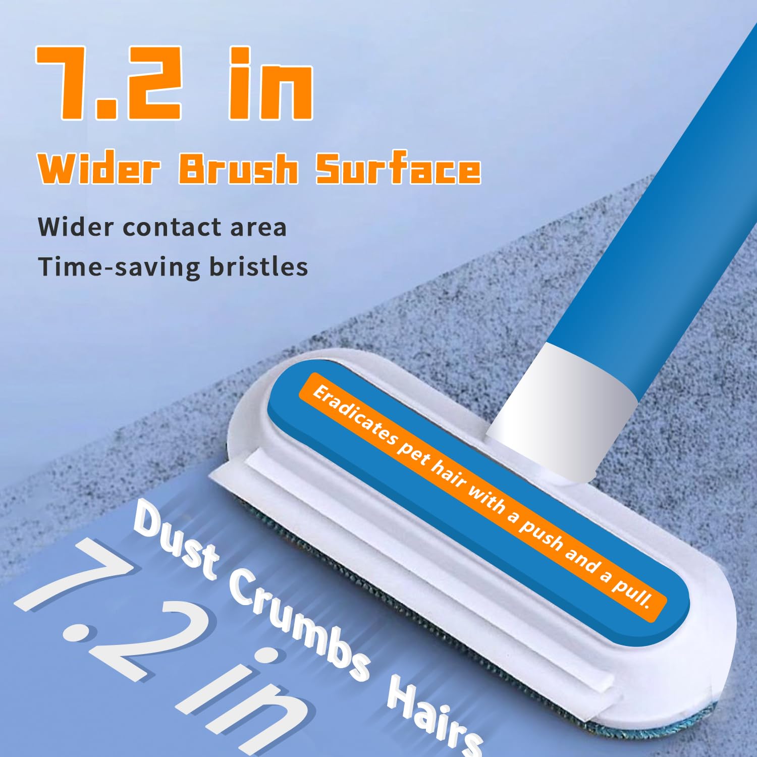 Pet Hair Remover for Couch,18 Inch, Suitable for dog and cat hair, Washable, Reusable, Suitable for Sofas Carpets Sheets and Other Furniture, Eco-friendly and durable - image 6