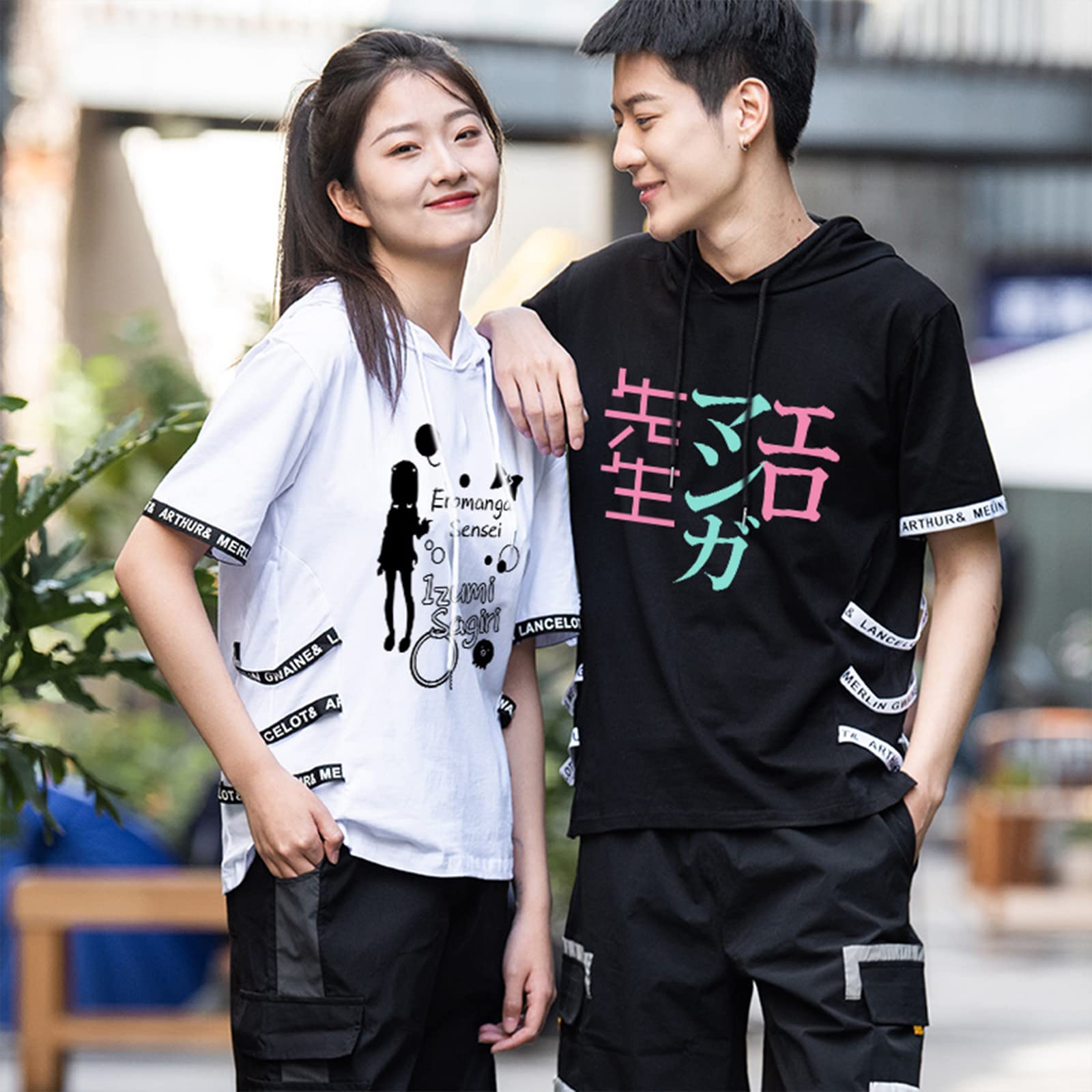 Amazon.co.jp: エロマンガ先生 和泉紗霧 Tシャツ フード付き カーゴ