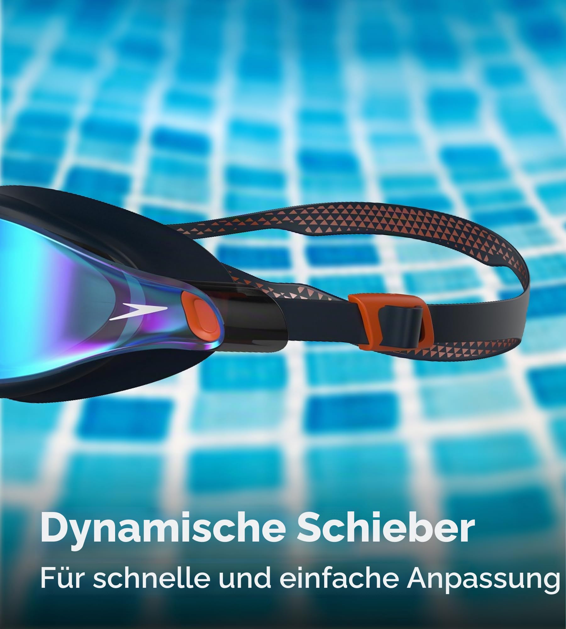 Speedo Unisex V-Class Vue Swimming Goggles | Swim