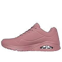 Skechers Uno Stand On Air, Scarpe da ginnastica Uomo, Ash Rose Durabuck Mesh, 42 EU