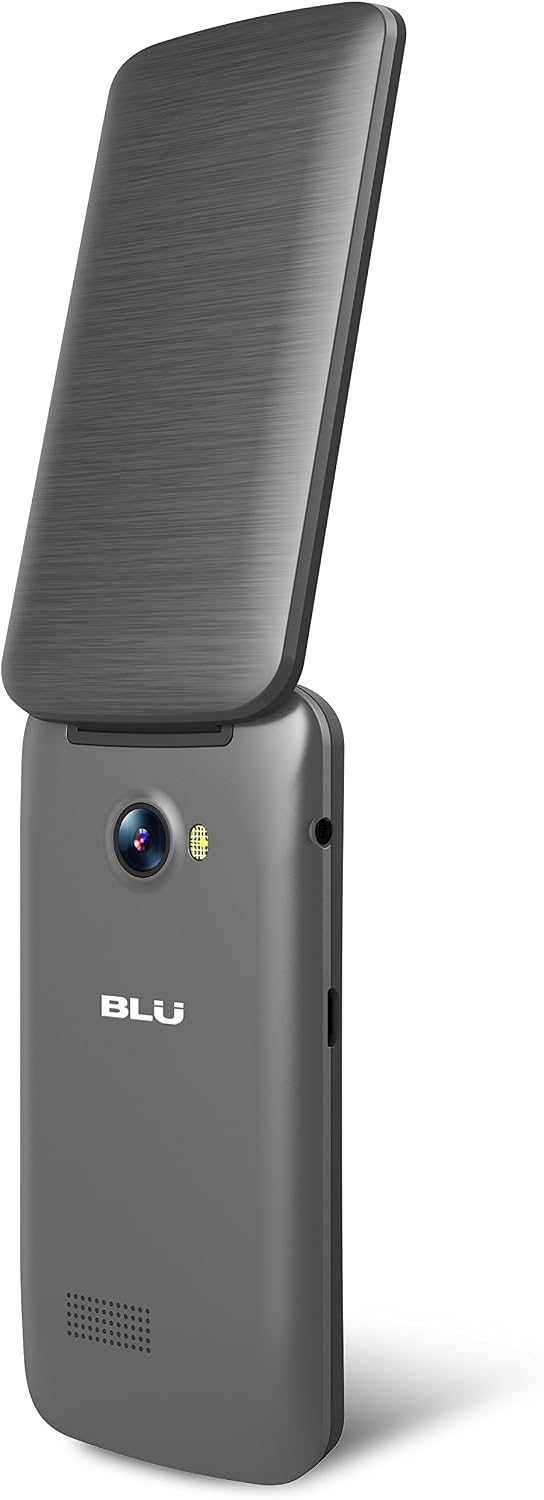 BLU Diva Flex 2.4 - Flip phone - unlocked Dual Sim - Grey