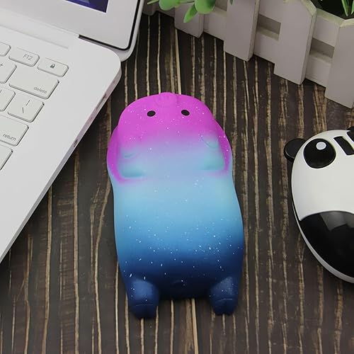 Miniatura 6 de Alfombrilla de mouse con reposamuñecas, mini alfombrilla de mouse ergonómica con diseño de espuma de memoria en forma de cerdo para apoyar la