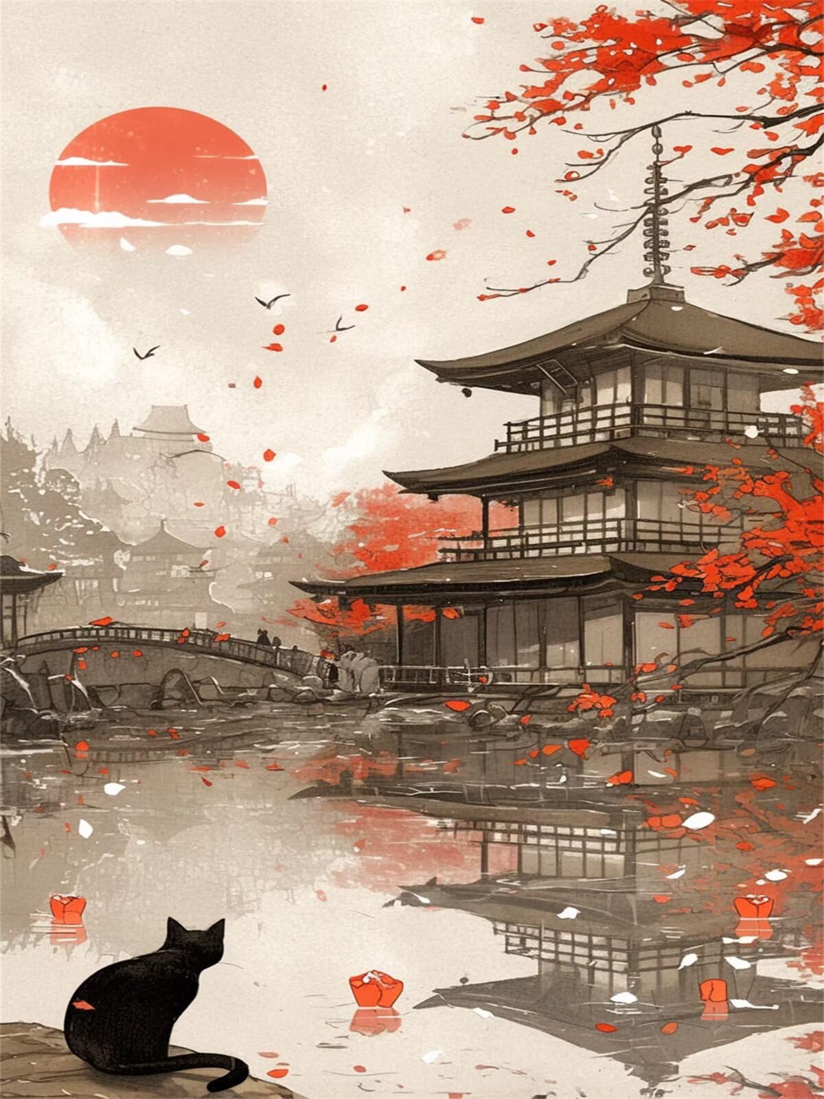 Diamentowe malowanie kot diamentowy obraz dzieci 100x150 cm 2025 diament malarstwo Japonia, DIY diamentowe rysunki ścieg krzyżykowy rzemiosło dla dorosłych, obraz diamentowy dekoracja domu prezenty