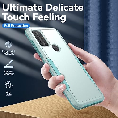 Miniatura 5 de Funda para Moto G Play 2023, Moto G Pure, Moto G Power 2022 con protector de pantalla, funda protectora resistente a prueba de golpes para Motorola