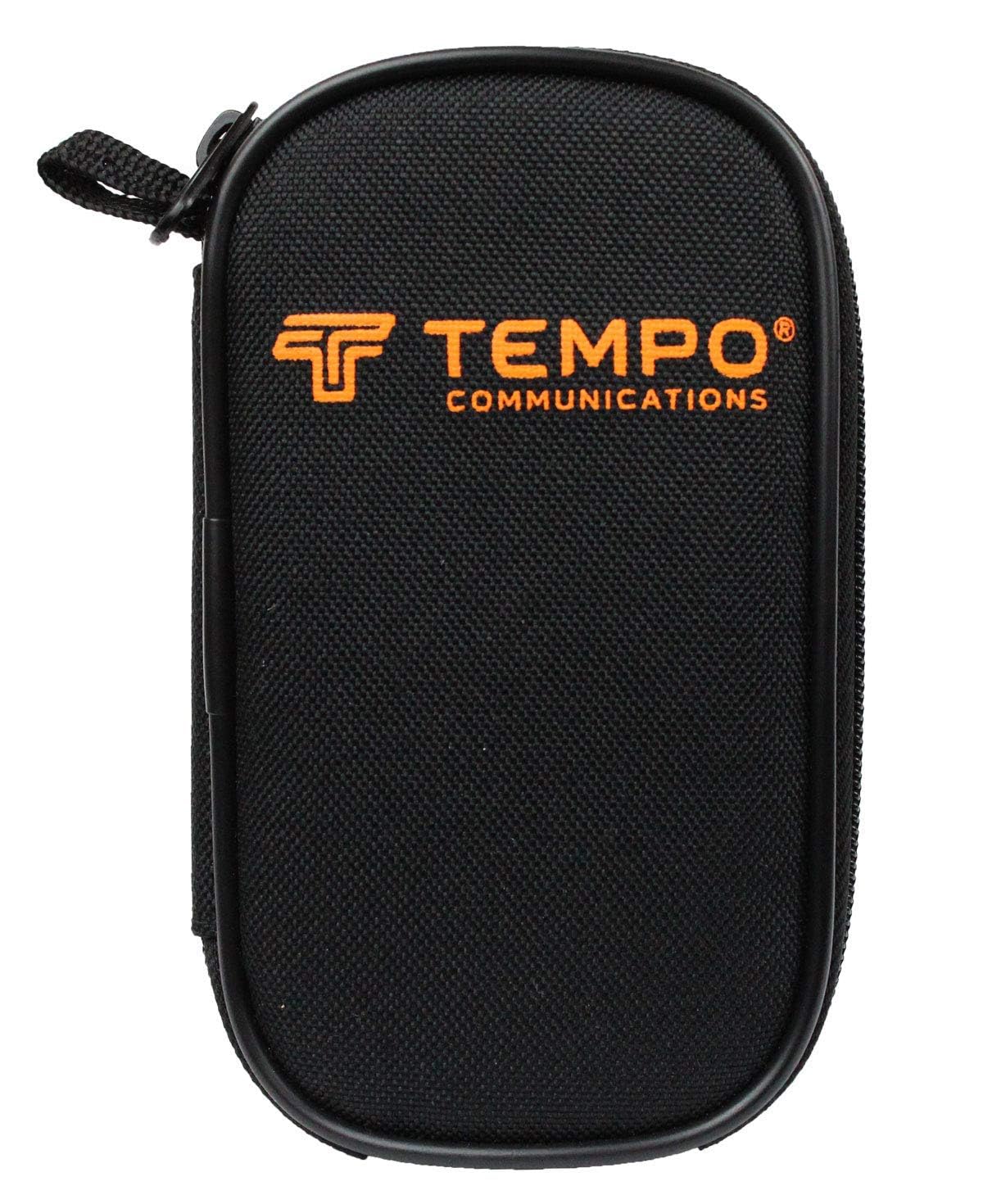 TEMPO Communications PM100 Ultra Portable Pocket Multimeter | Auto Ranging, 6000 Count | Measure AC DC Voltage, AC DC Current, Resistance, Continuity, Capacitance, Electric Field, Frequency