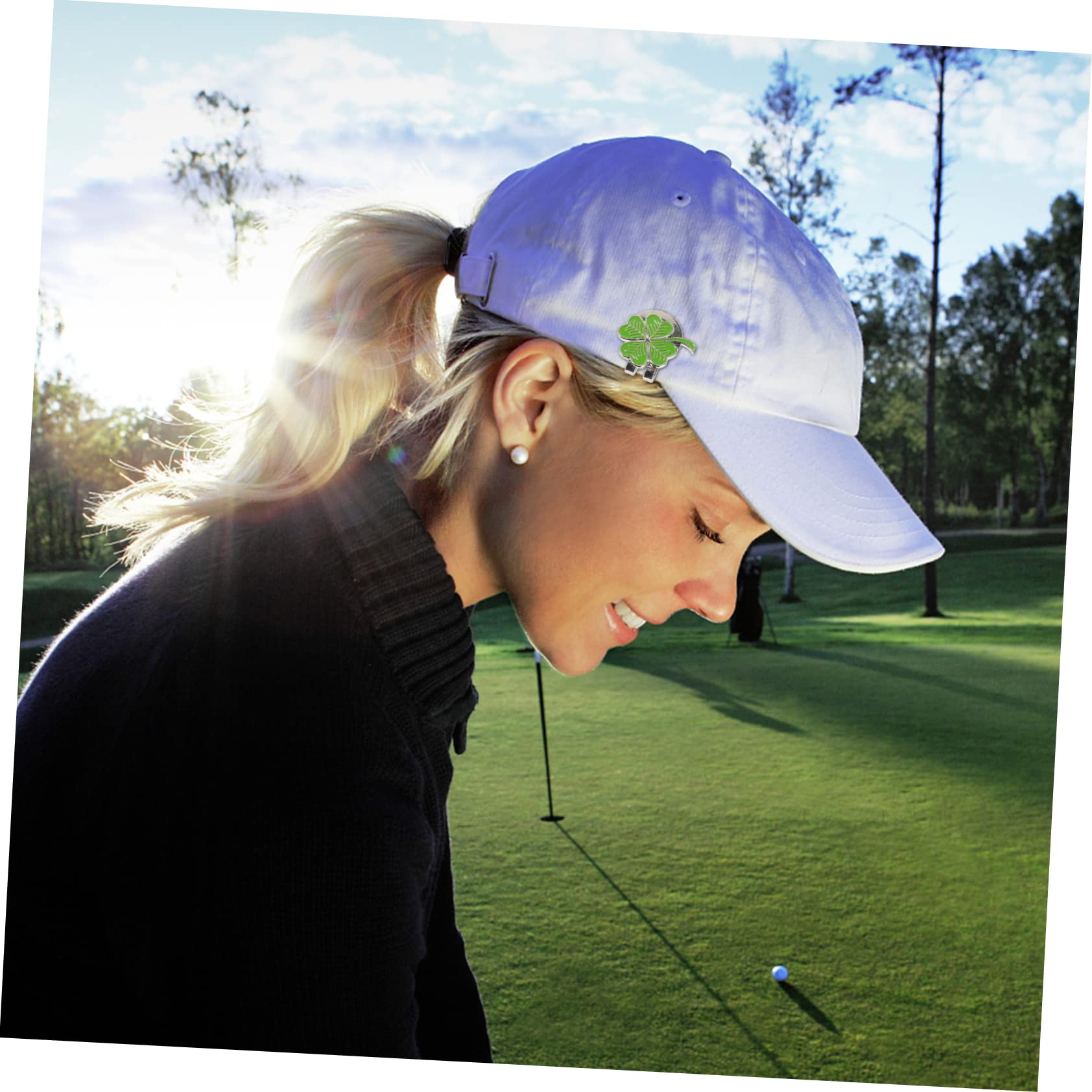 ABOOFAN 8stücke Golf Hut Clips Mit Ballmarker Magnetische Abnehmbare Marker Für Golfmützen Robuster Golf Zubehör Für Golfer Als Oder Souvenir