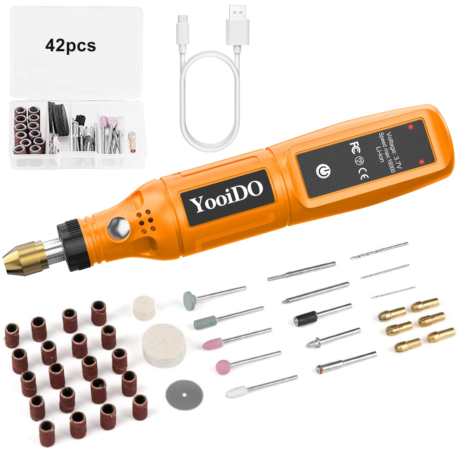 Amazon | ミニルーター リューター コンパクトルーター 42PCSセット