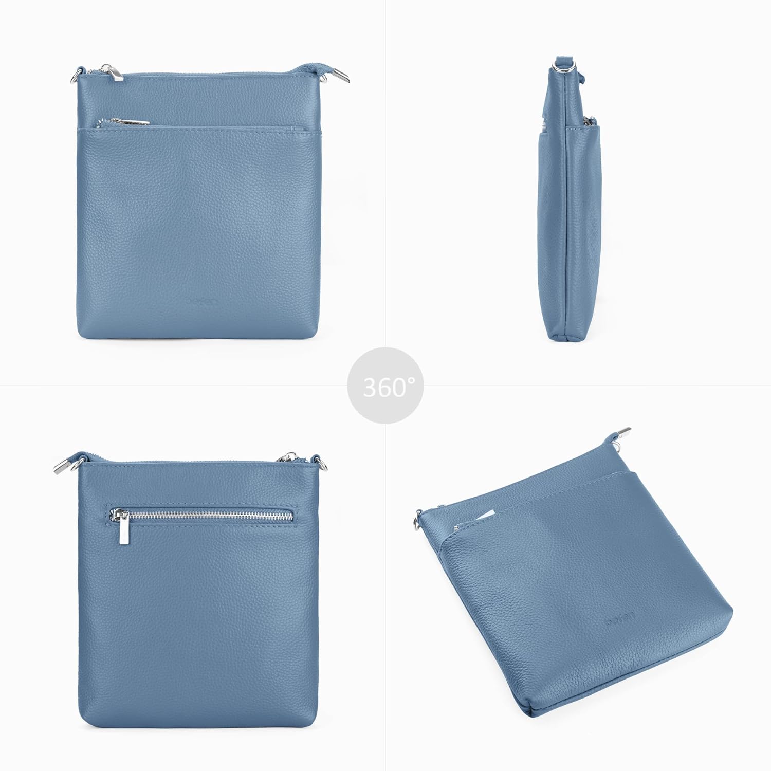 befen Genuine Leather Small Crossbody Purses for Women Travel Cross Body Bags Lightweight with Adjustable Shoulder Strap - Image 6