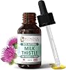 Milk Thistle for Dogs, Liver Support for Cats, Dog Silymarin Antioxidant, Liquid Drops, No Nasty Chemicals, Made in UK (30ml)