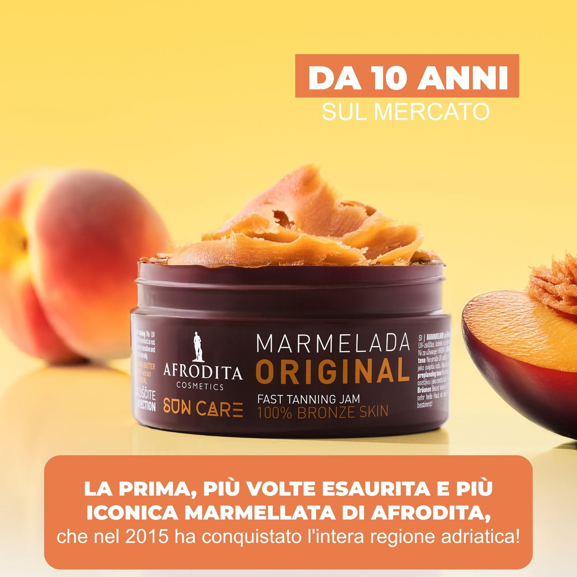 Afrodita Cosmetics Marmellata BRONZE SUN CARE | Per un'abbronzatura rapida e intensa