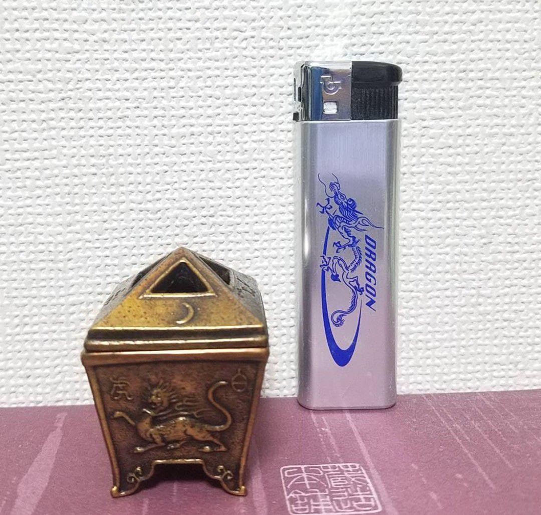 Amazon｜四神 香炉(青龍 朱雀 白虎 玄武) 金属製 風水 四聖獣