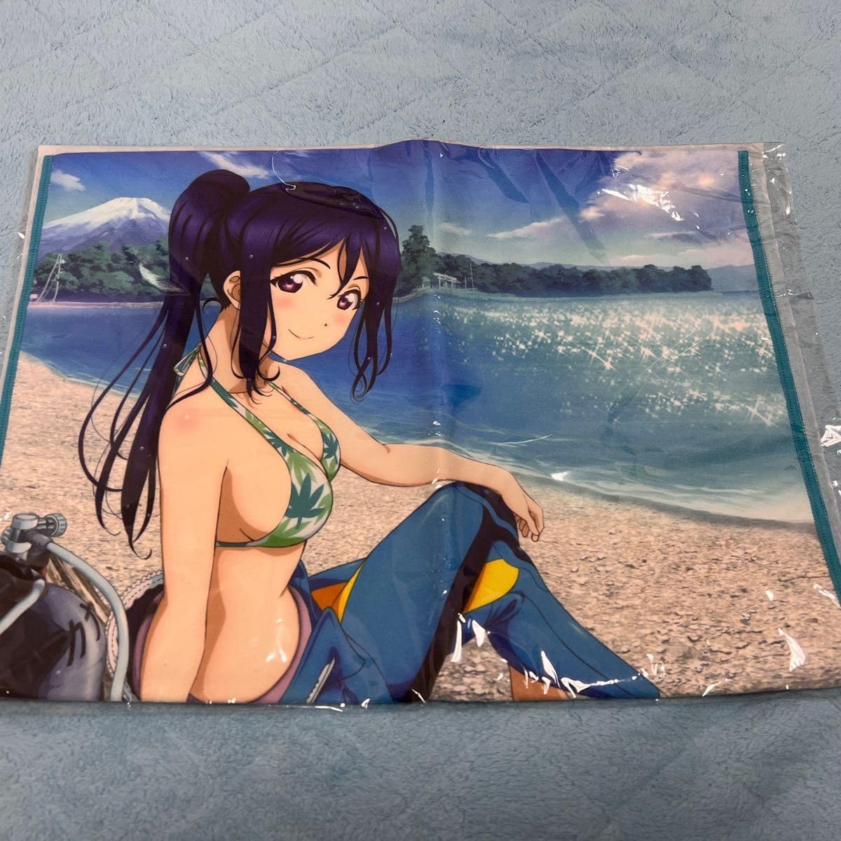 ラブライブ！サンシャイン 果南スポーツドライバスタオル Amazon.co.jp