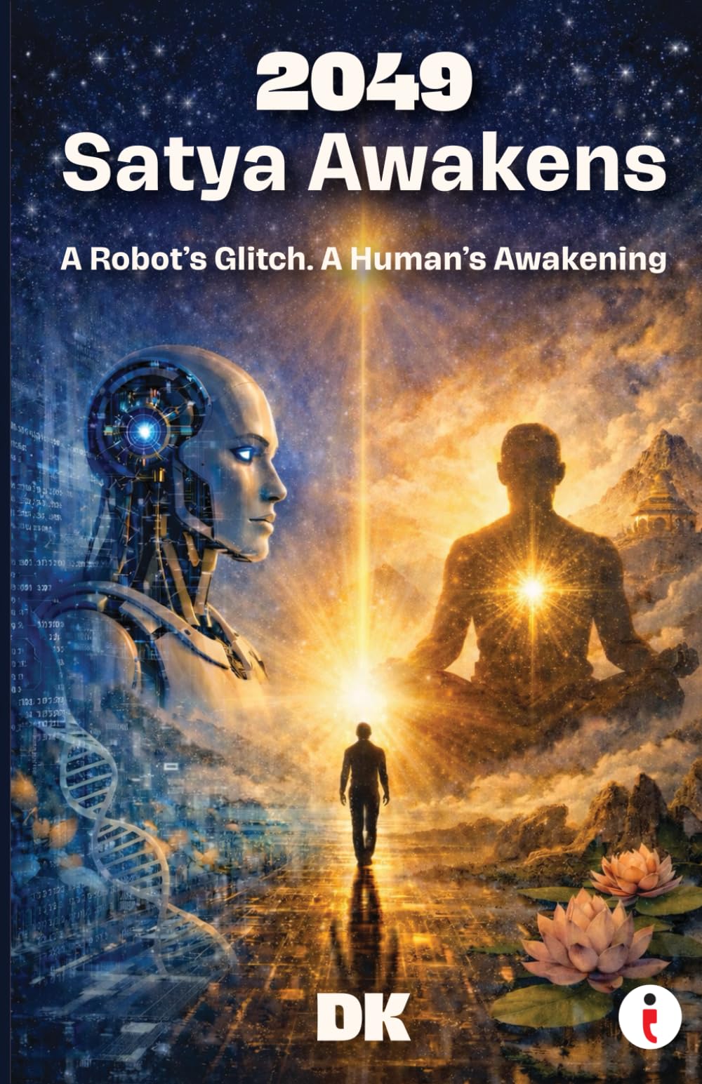 2049: Satya Awakens A Robot’s Glitch. A Human’s Awakening