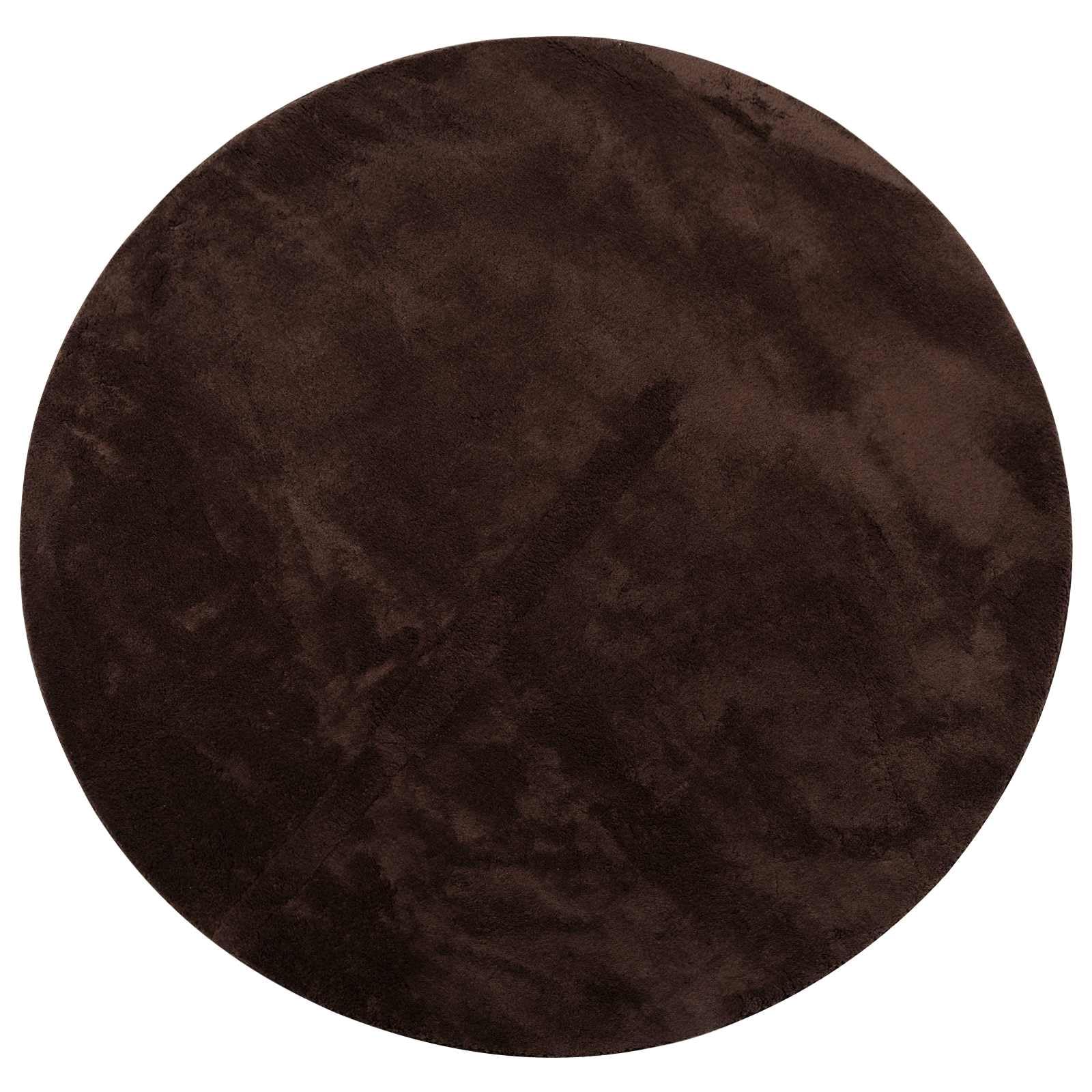 Tapis marron doux HUARTE pour créer une ambiance chaleureuse dans votre salon ou bureau