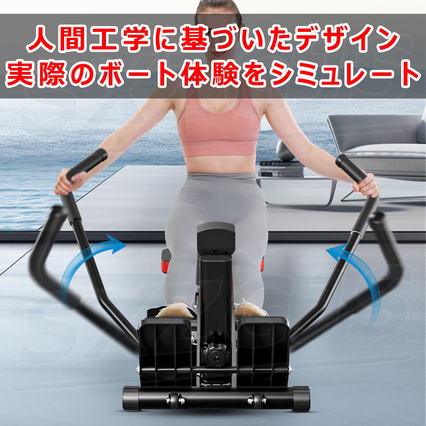 家庭用　ローイングマシン 12段階負荷調整 折りたたみ式　(美品) Amazon | ローイングマシン 家庭用 ボート漕ぎマシン 折りたたみ式