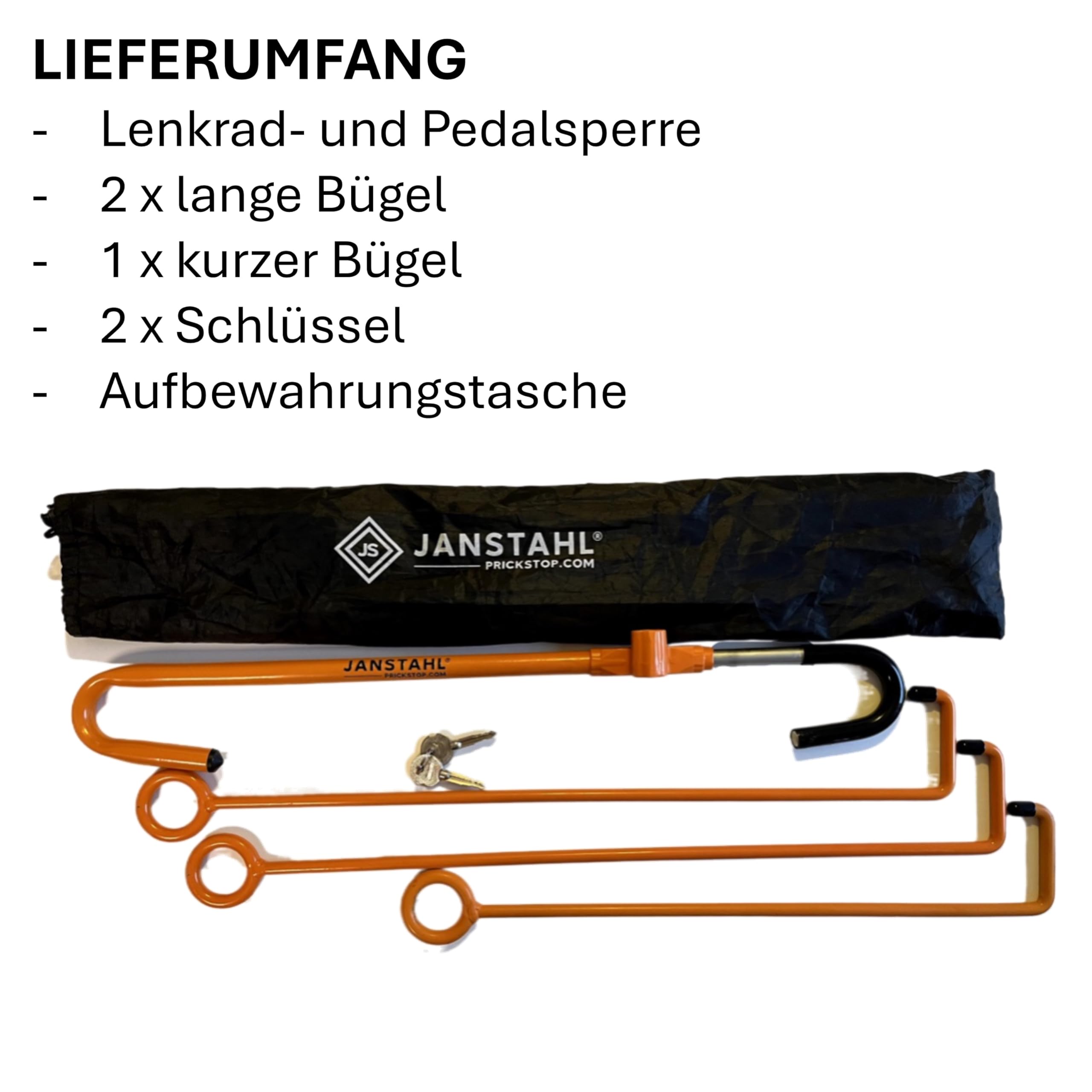 Türsicherung Wohnmobil Fahrerhaus – Stahlbügel für Fahrer- & Beifahrertür, abschließbar, werkzeuglos, 150–180 cm – passend für Ducato/Boxer/Jumper bis 2022/2024 & VW T5/T6
