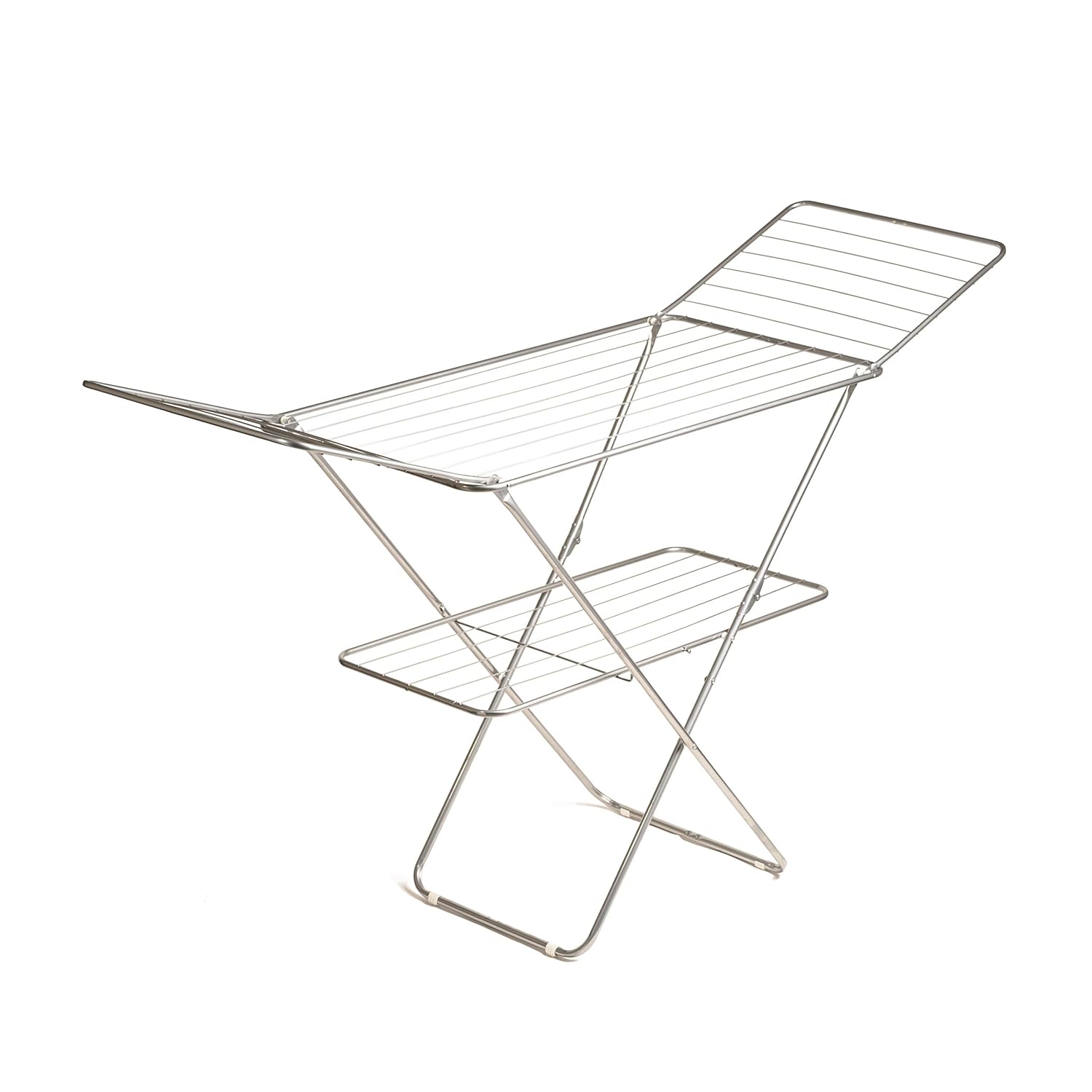 ROYALFORD Metal Clothes Drying Stand 128X55CM Grey Amazon.in