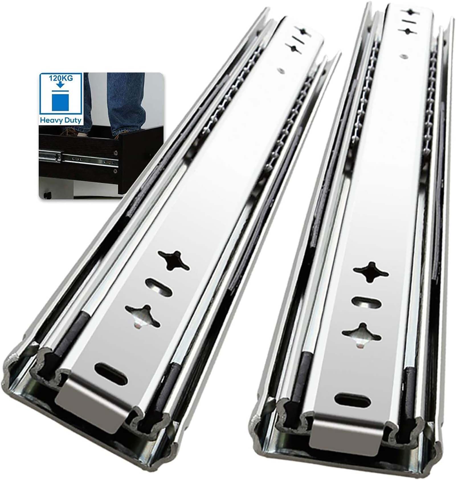 2 Way Drawer Slides,Heavy Duty Drawer Slides,Load Capacity Side