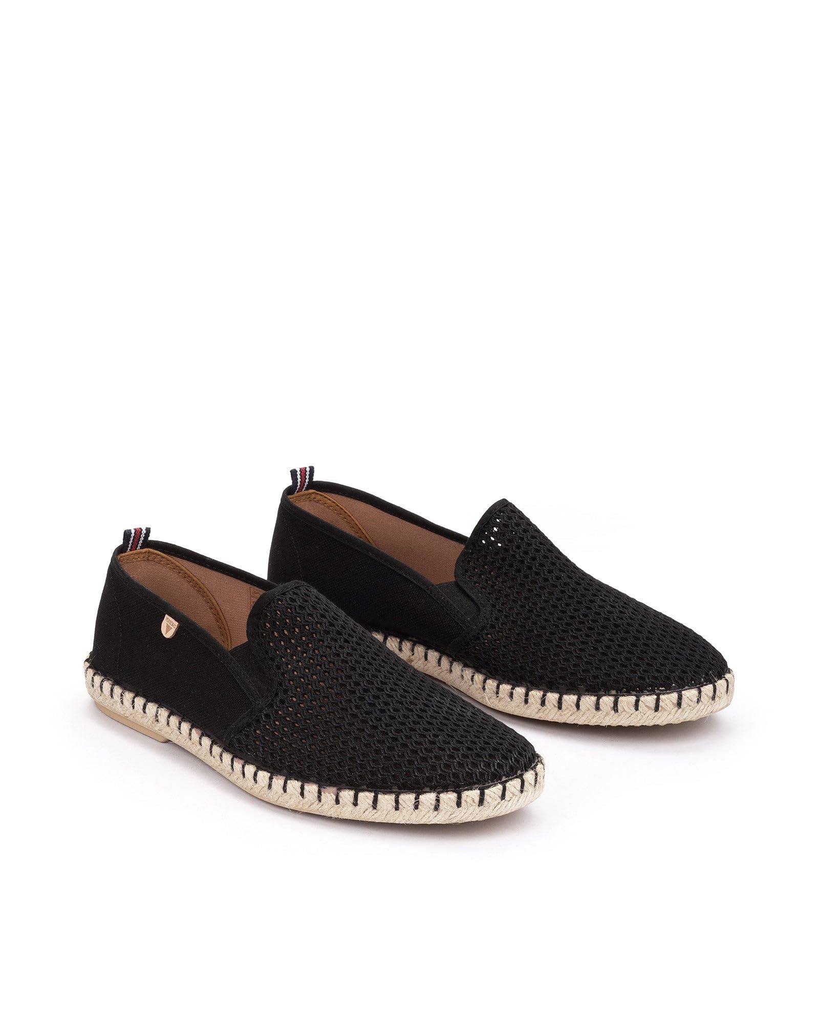 VERBENAS Espadrillas Tom Rejilla-Paris Negro - Talla: 43