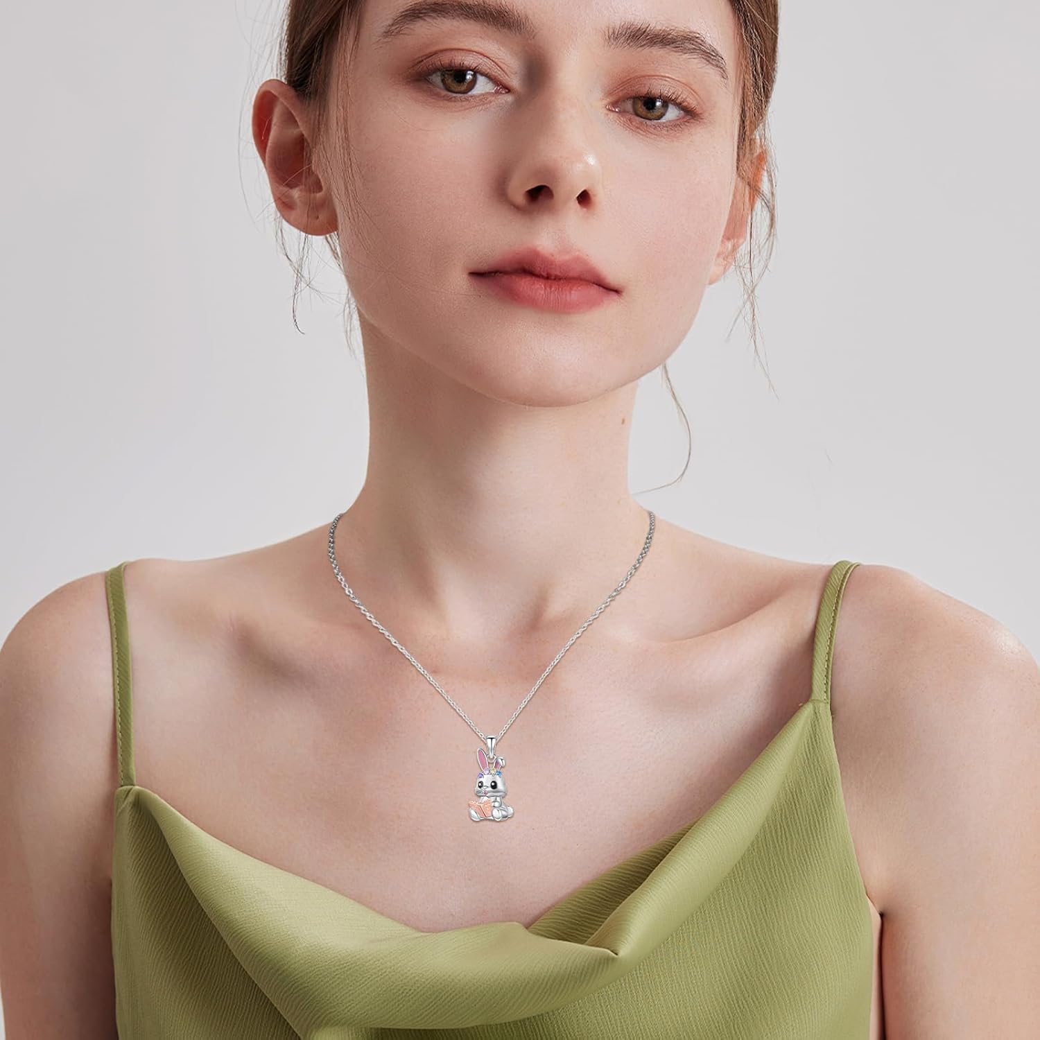 Cute Animal Necklace for Women 925 Sterling Silver Animal Pendant Jewelry Christmas Birthday Gifts for Daughter - Image 6