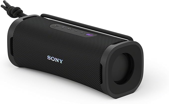 Sony ULT Field 1 Altavoz inalámbrico Bluetooth portátil con ULT Power Sound, Ultimate Deep Bass, IP67, Resistente a los Golpes, 12H de batería, Llamadas nítidas, Negro