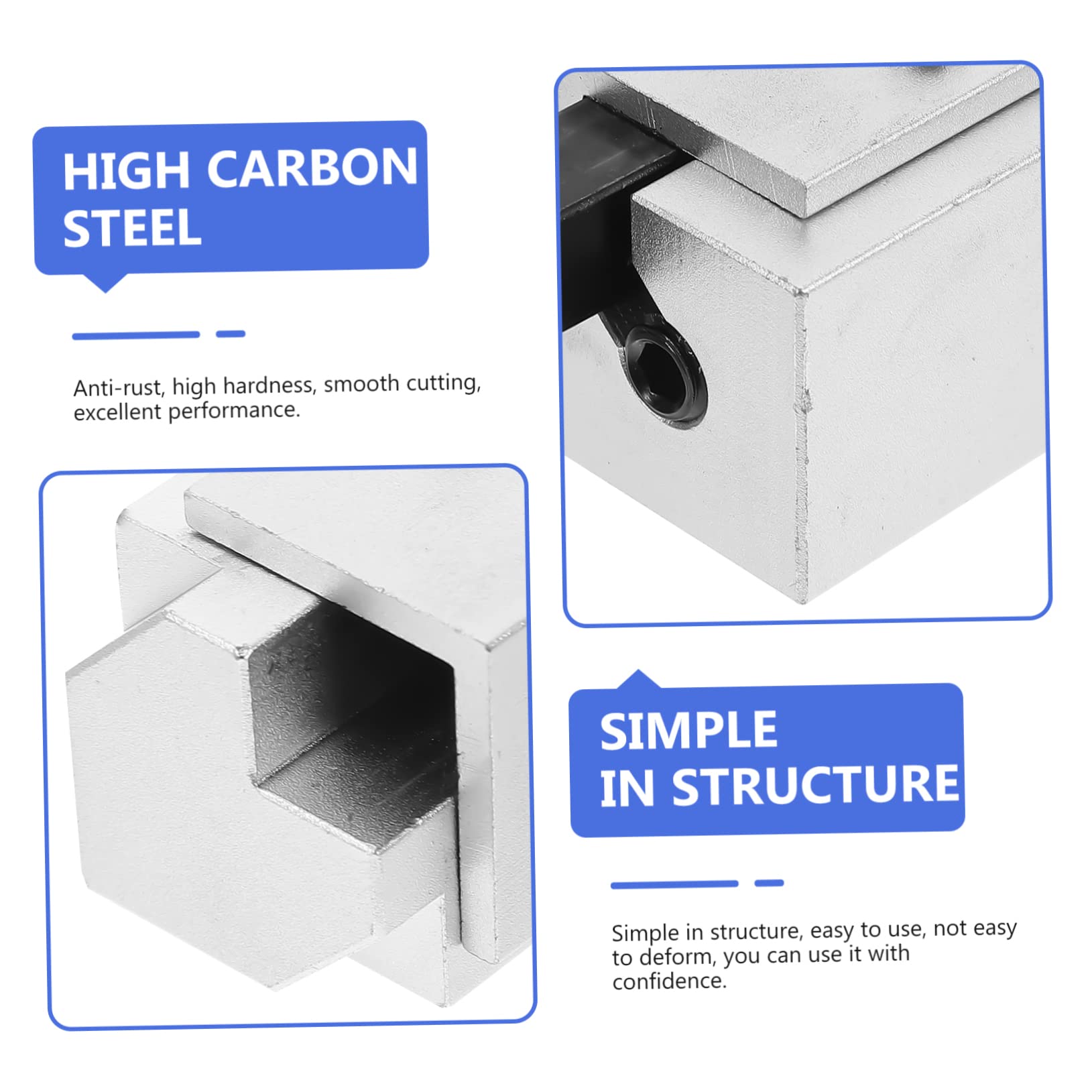 SEWOART Mortises Tool for Cutting Square Woodworking Chisel Set Tools Sturdy Texture Long Lasting