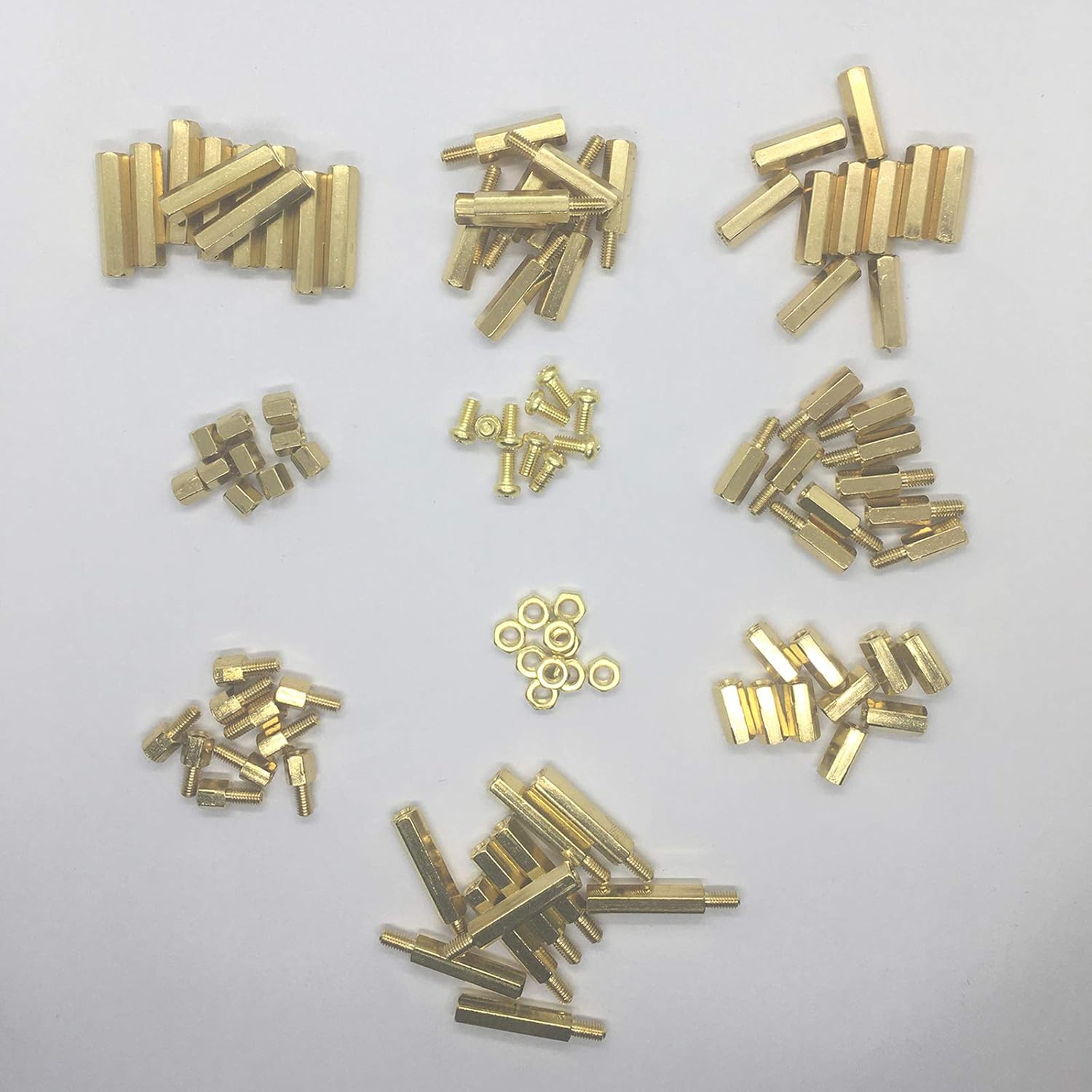 M3 Male Female Hex Spacer Standoff Screw Nut Threaded Pillar PCB Motherboard Spacer Assortment Kit