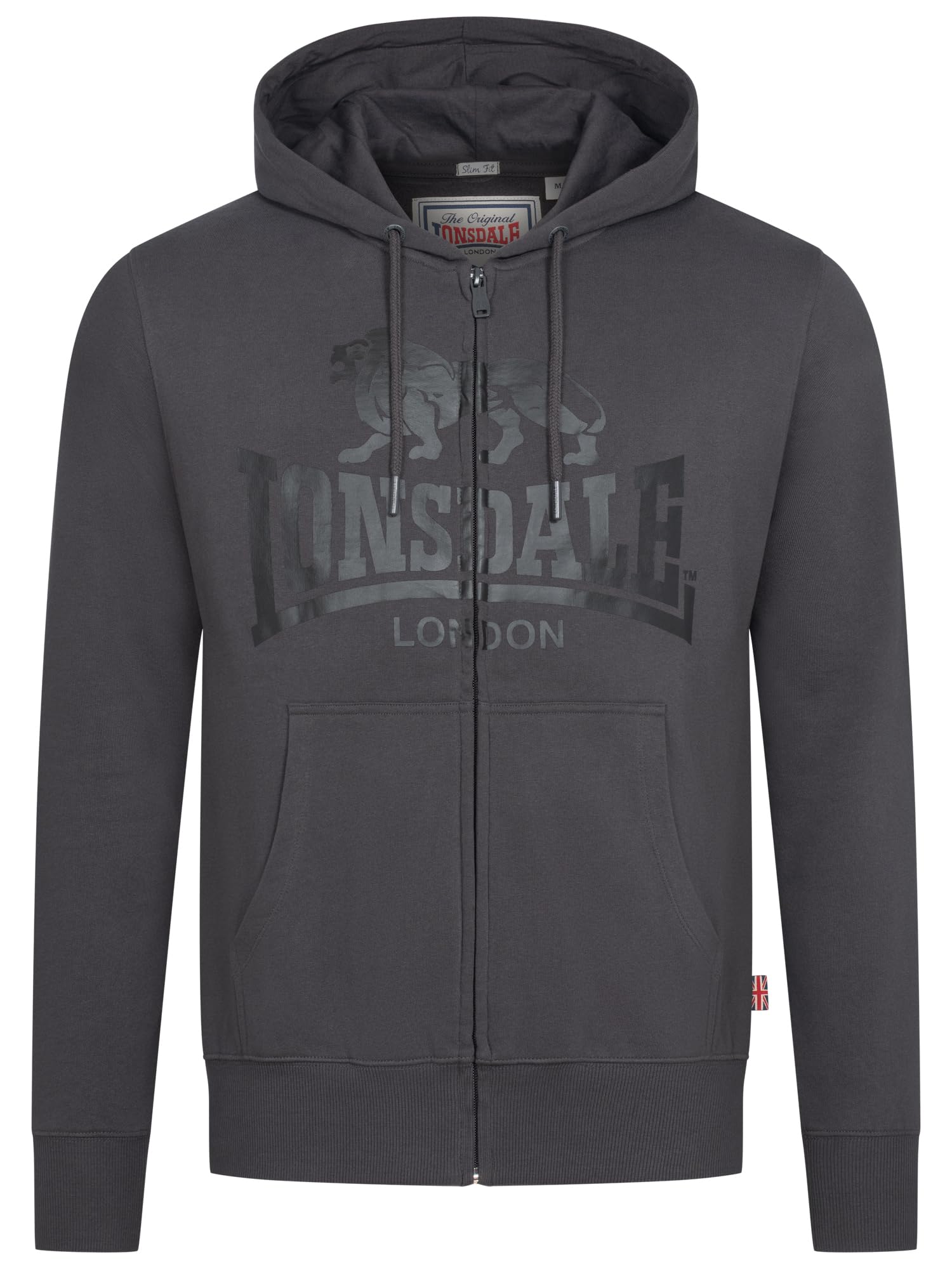 Lonsdale Sudadera con capucha Krafty para hombre