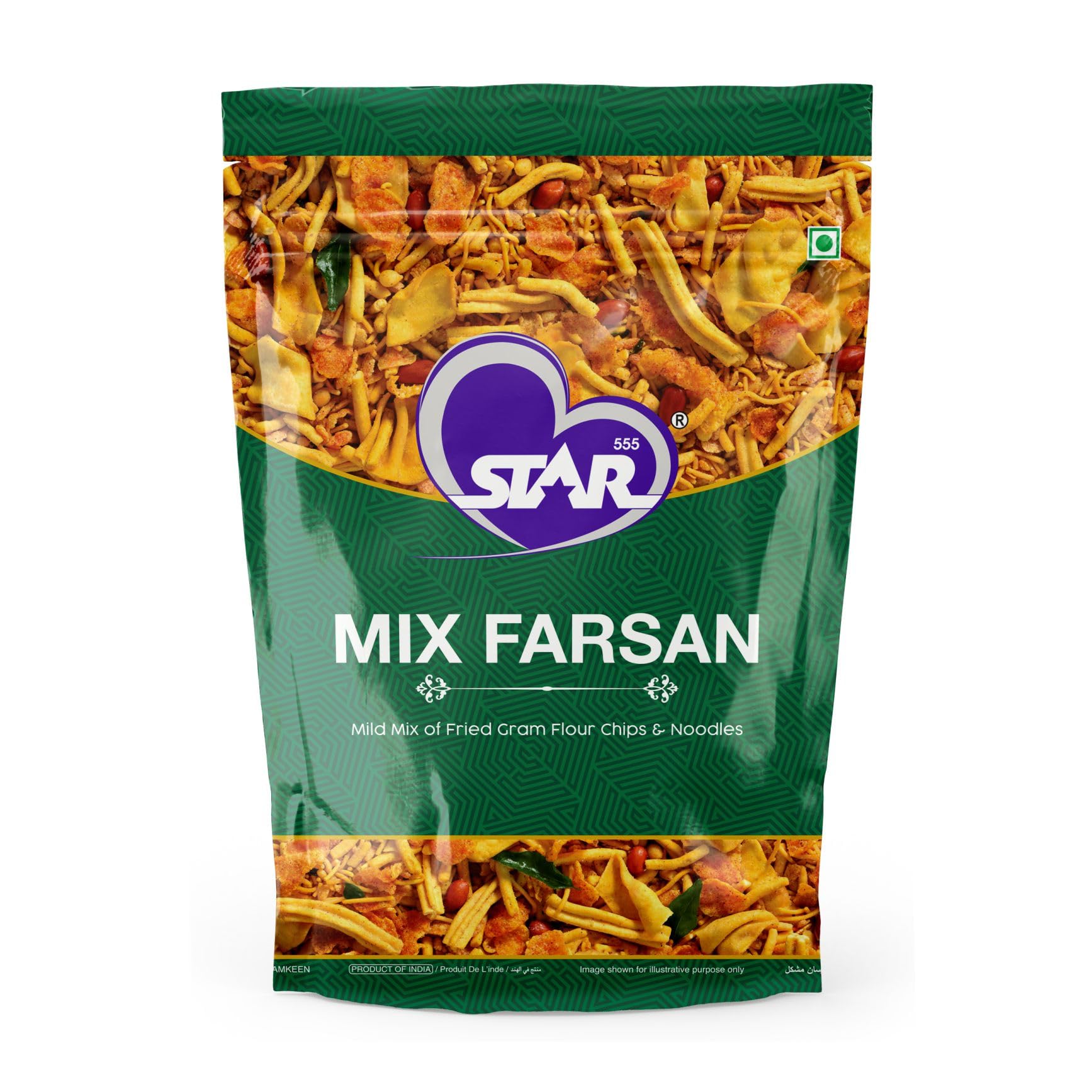 STAR 555 Mix Farsan |Delicious Flavoured Snacks|Mid Mix of Fried Gram Flour Chips & Noodles|Party Mix - 800 Gm (B0D6B16YPD) Amazon Price History, Amazon Price Tracker