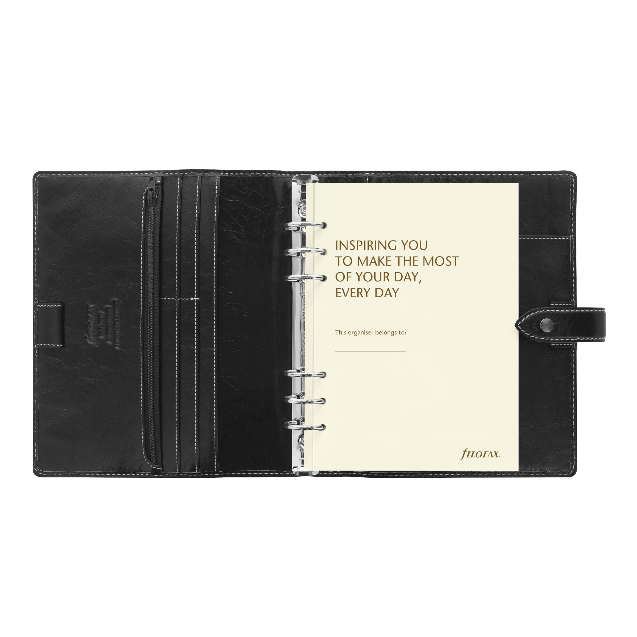 Amazon.co.jp: Filofax Malden Organizer A5 Size Black - Tactile