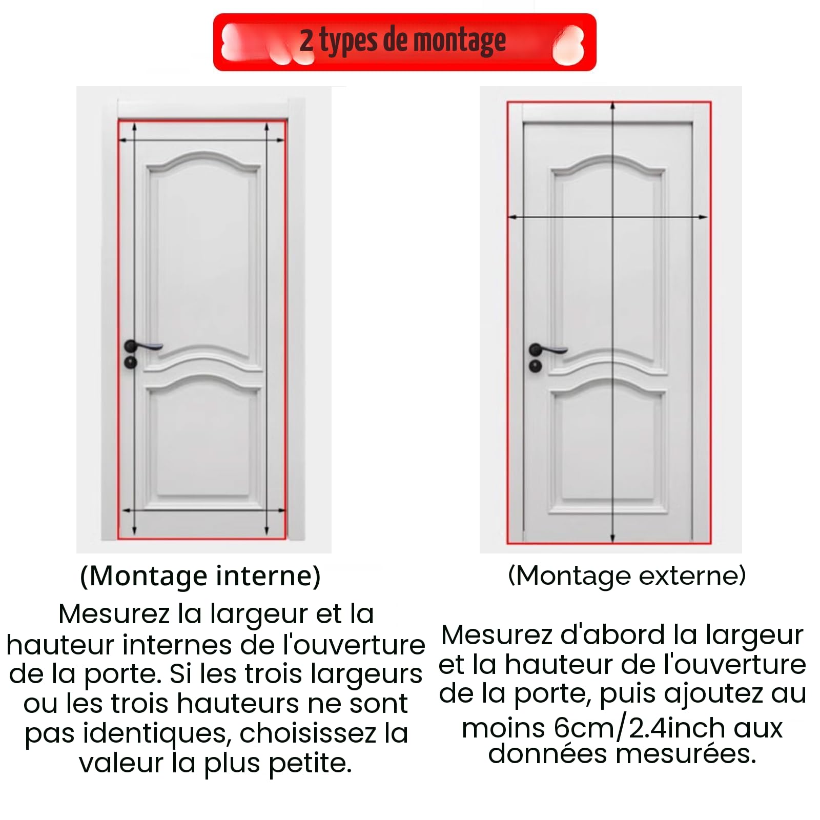 Portes pliantes télescopiques Porte pliante avec poignées et vitre, Porte Accordéon intérieure personnalisable pour cuisine/ salle de bain/ chambre à coucher avec serrure, Kit de porte de séparation d
