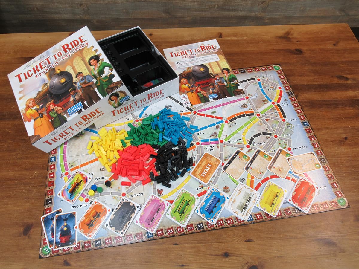 Amazon | チケット・トゥ・ライド：アメリカ (新版)日本語版