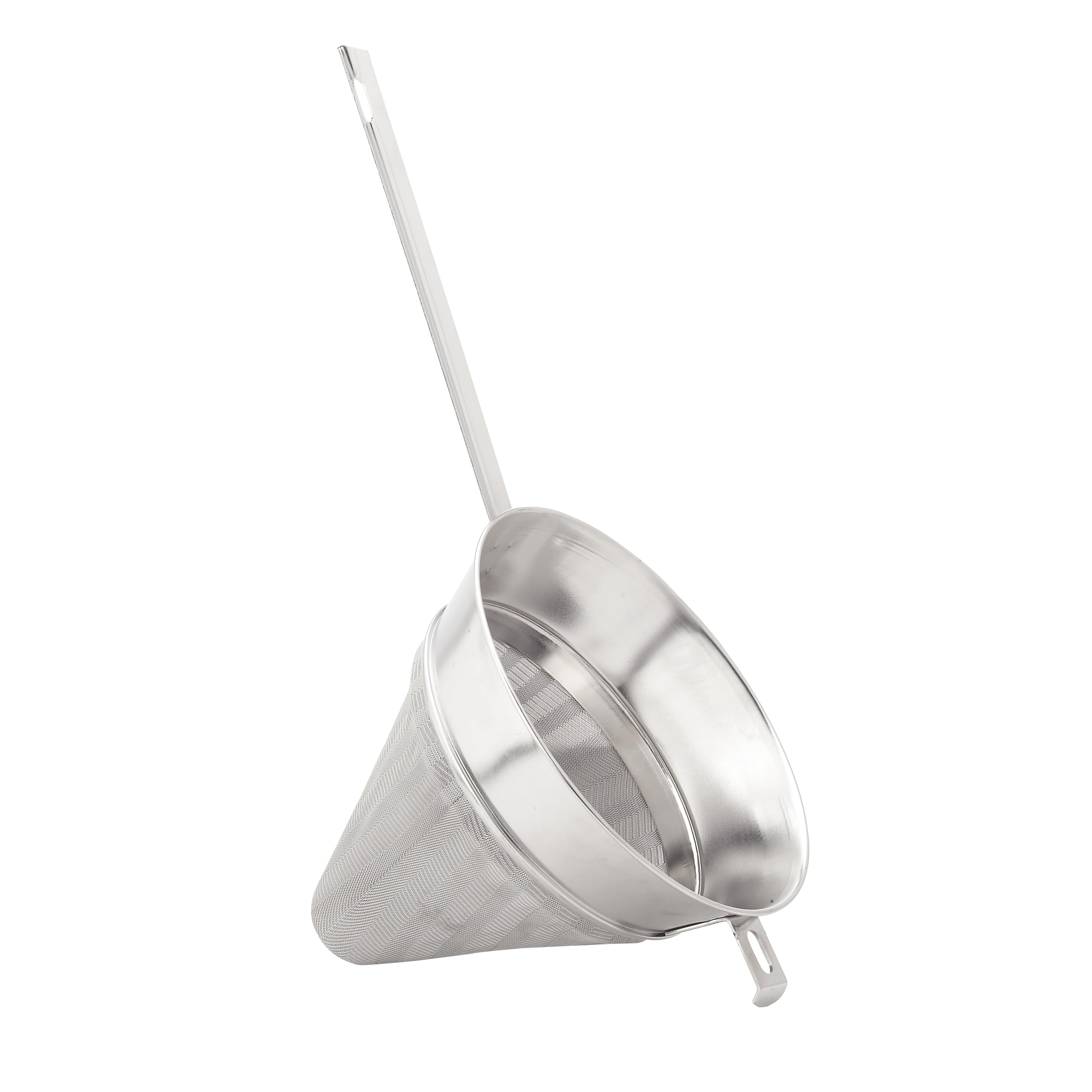 HIC Kitchen Chinois Fine-Mesh Cone Sieve, 18/8 Stainless Steel, For Straining Sauces, Soups, And Purees, 7-Inch Diameter